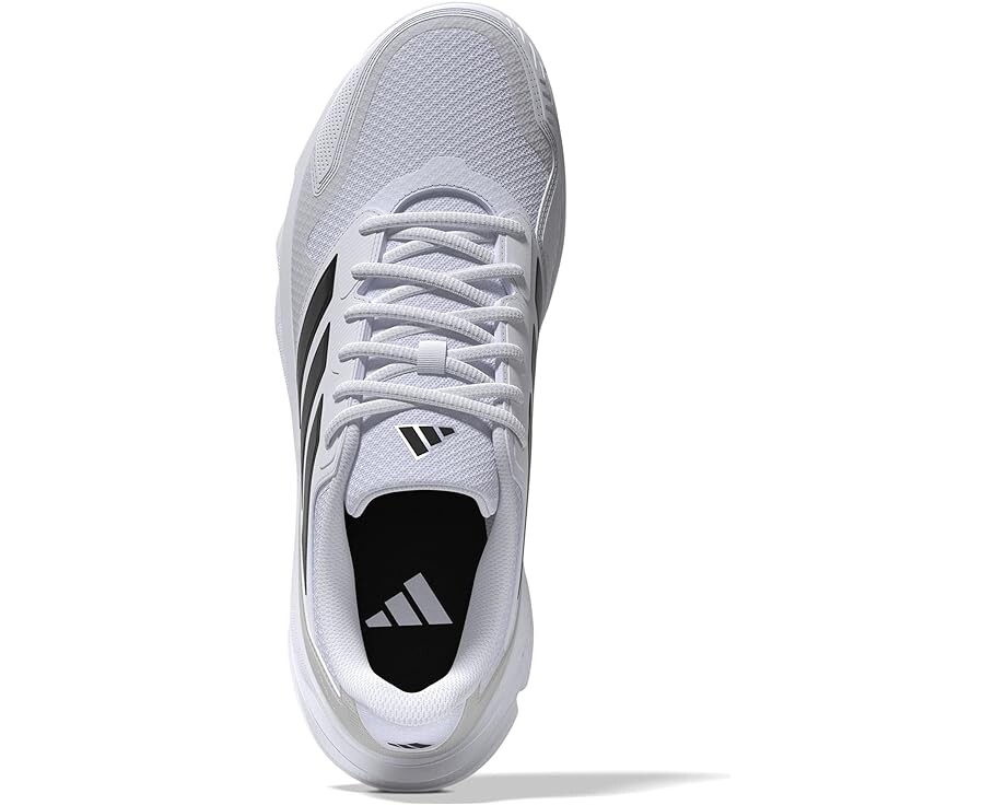 Кроссовки adidas Courtjam Control 3, цвет White/Black/Grey — фото 2