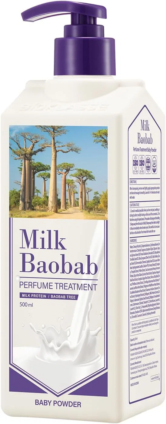 Парфюмированное масло для тела Milk Baobab Baby Powder 500 мл