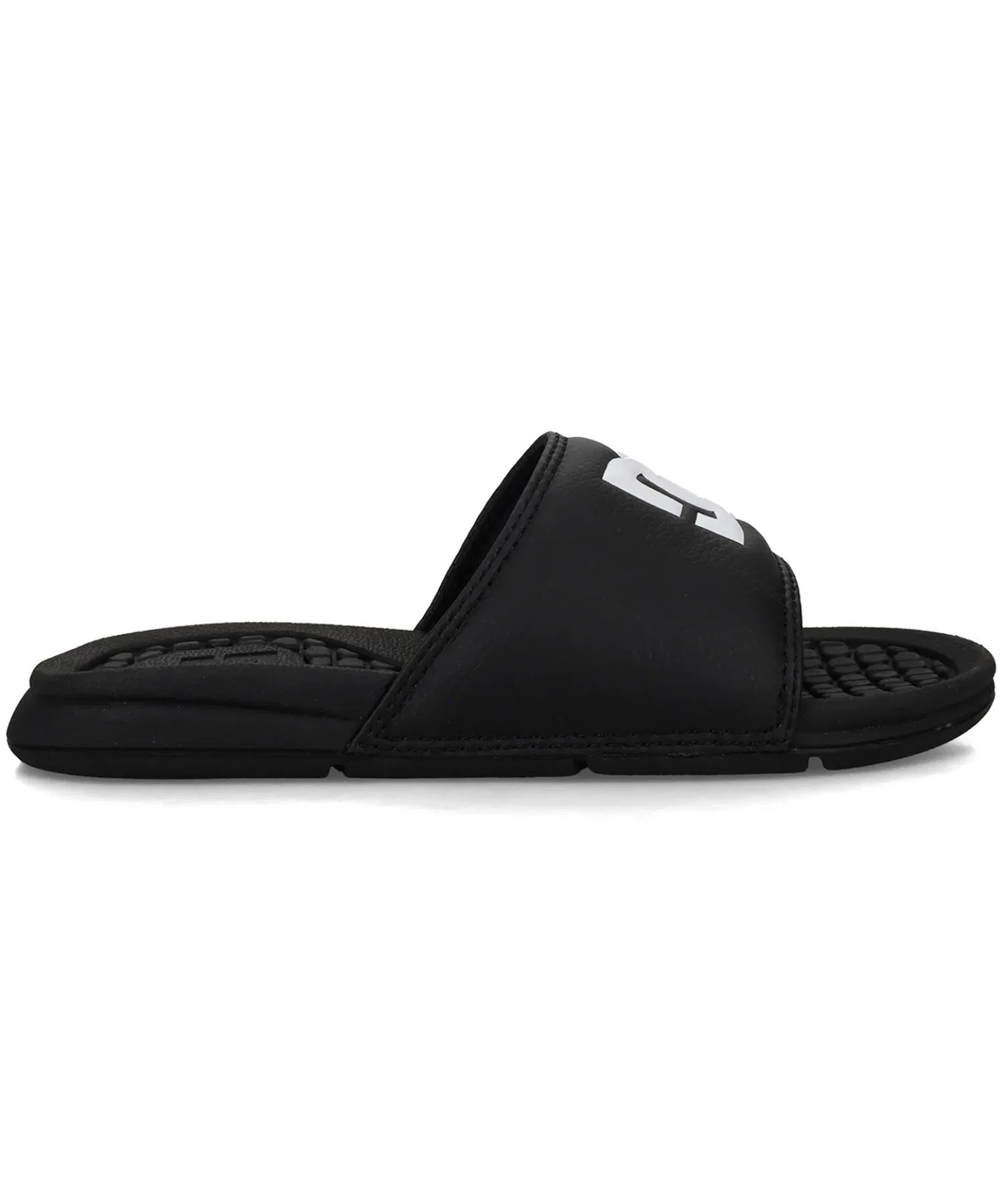 Детские сандалии DC Shoes BOLSA с логотипом DC чёрно-белые — фото 2