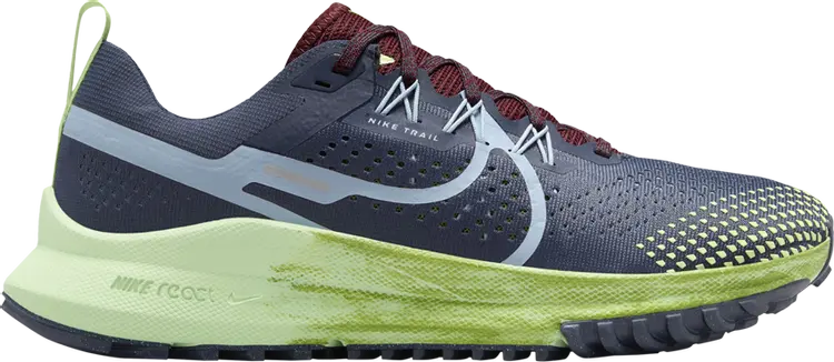 Кроссовки Wmns React Pegasus Trail 4 'Thunder Blue Chlorophyll', синий
