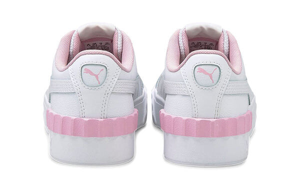 Кроссовки carina lift casual board shoes white/pink Puma, белый — фото 4