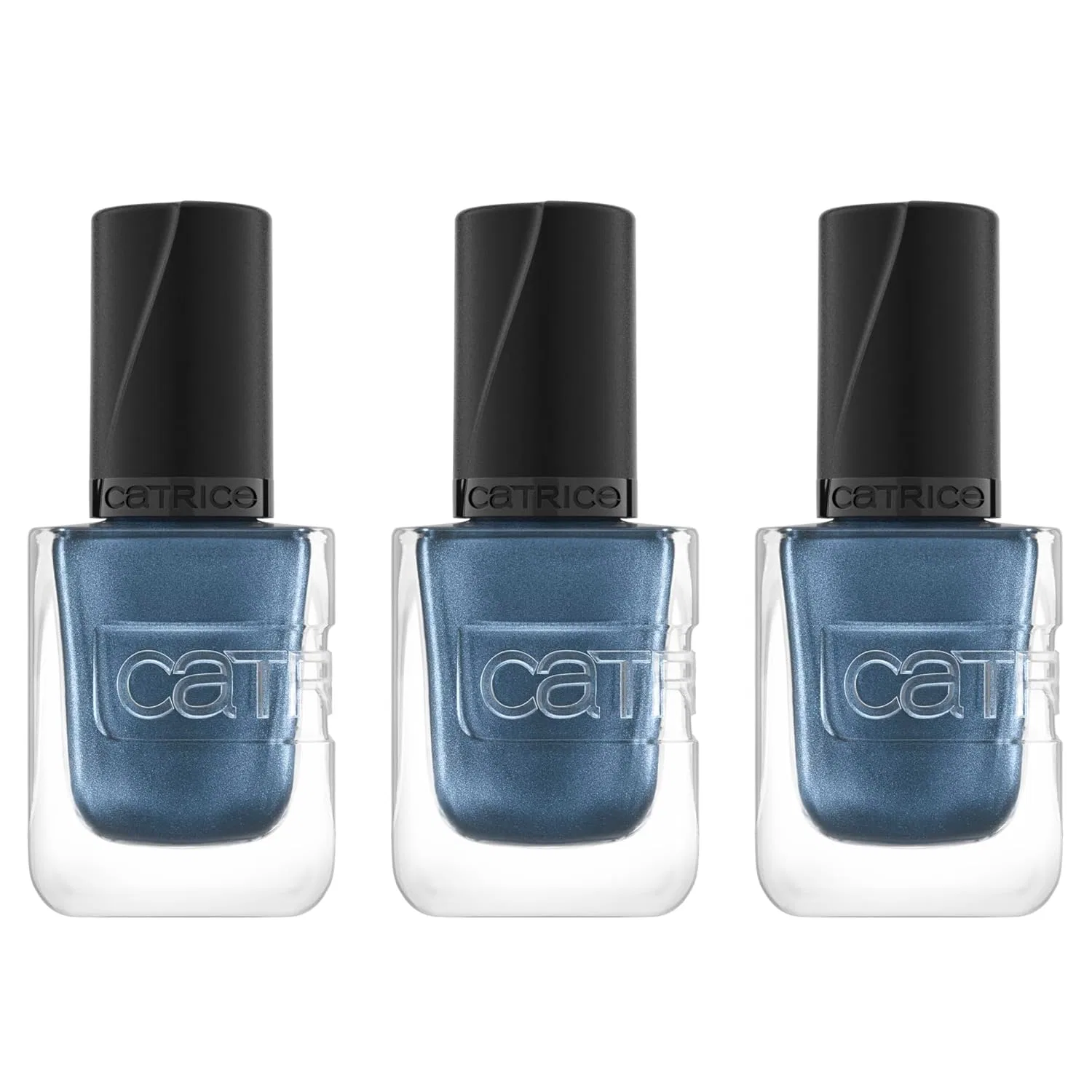 Лак для ногтей Catrice Gel Affair №046 синий, 3 шт. Catrice