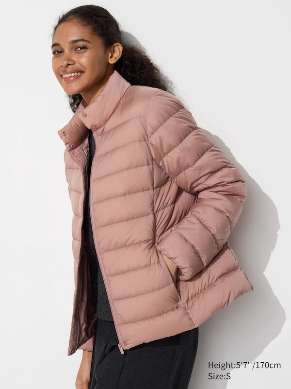 

Сверхлегкий пуховик Uniqlo, розовый
