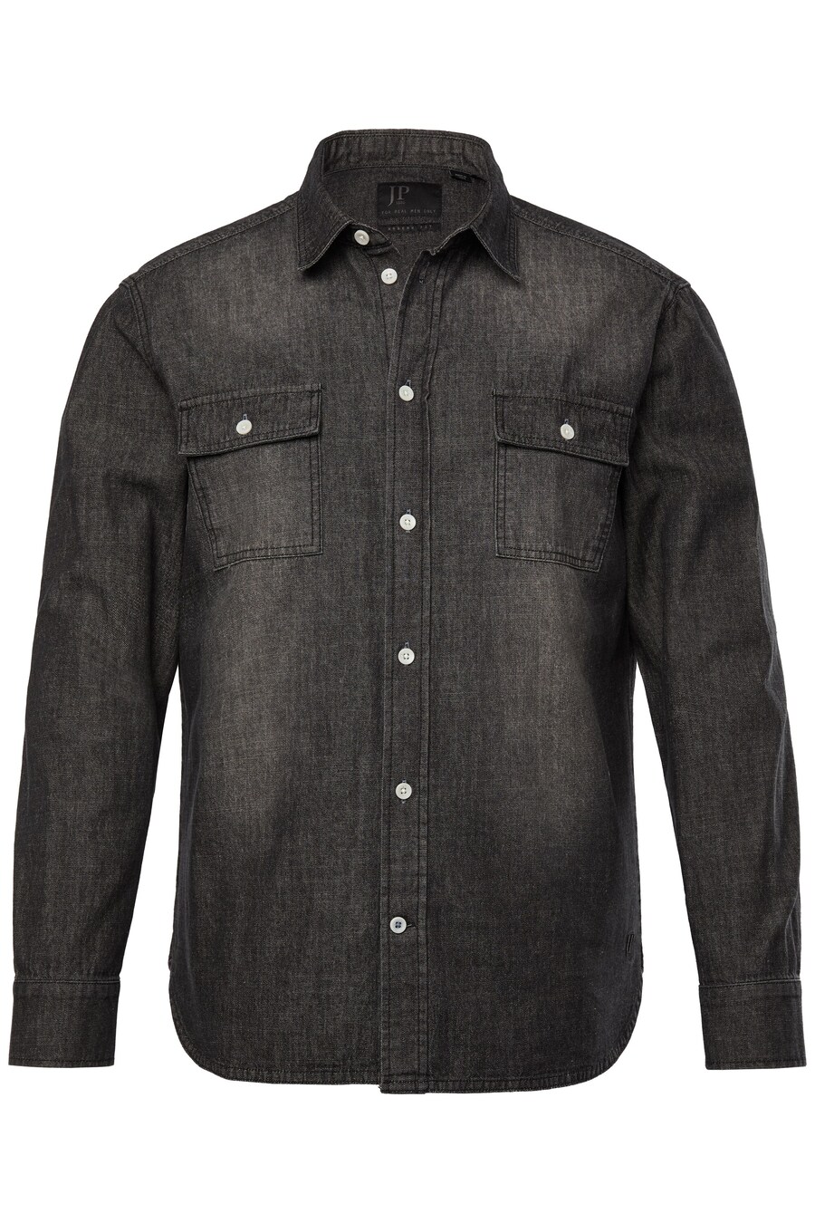 

Рубашка на пуговицах классического кроя JP1880, Black