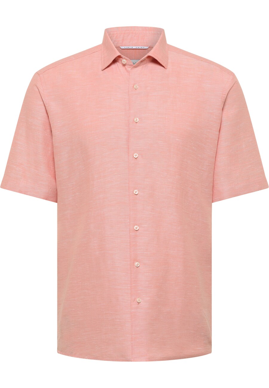 

Рубашка на пуговицах классического кроя ETERNA, оранжевый