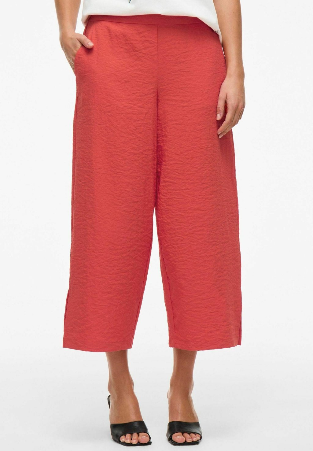 

Брюки MIT WEITEM BEIN REGULAR WAIST VILA, красный