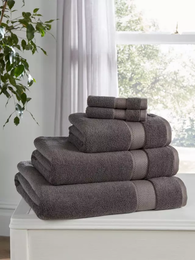 

Полотенце Pretty You London Pretty You Bamboo Cotton, цвет smoke/grey