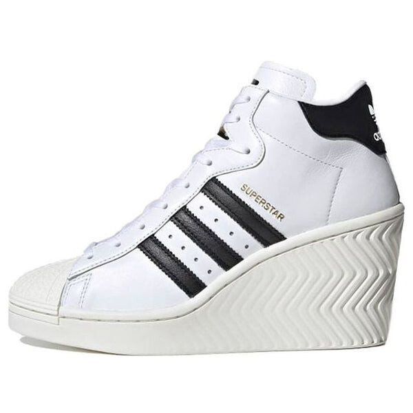 Кроссовки (WMNS) adidas Superstar Ellure 'White Black', белый