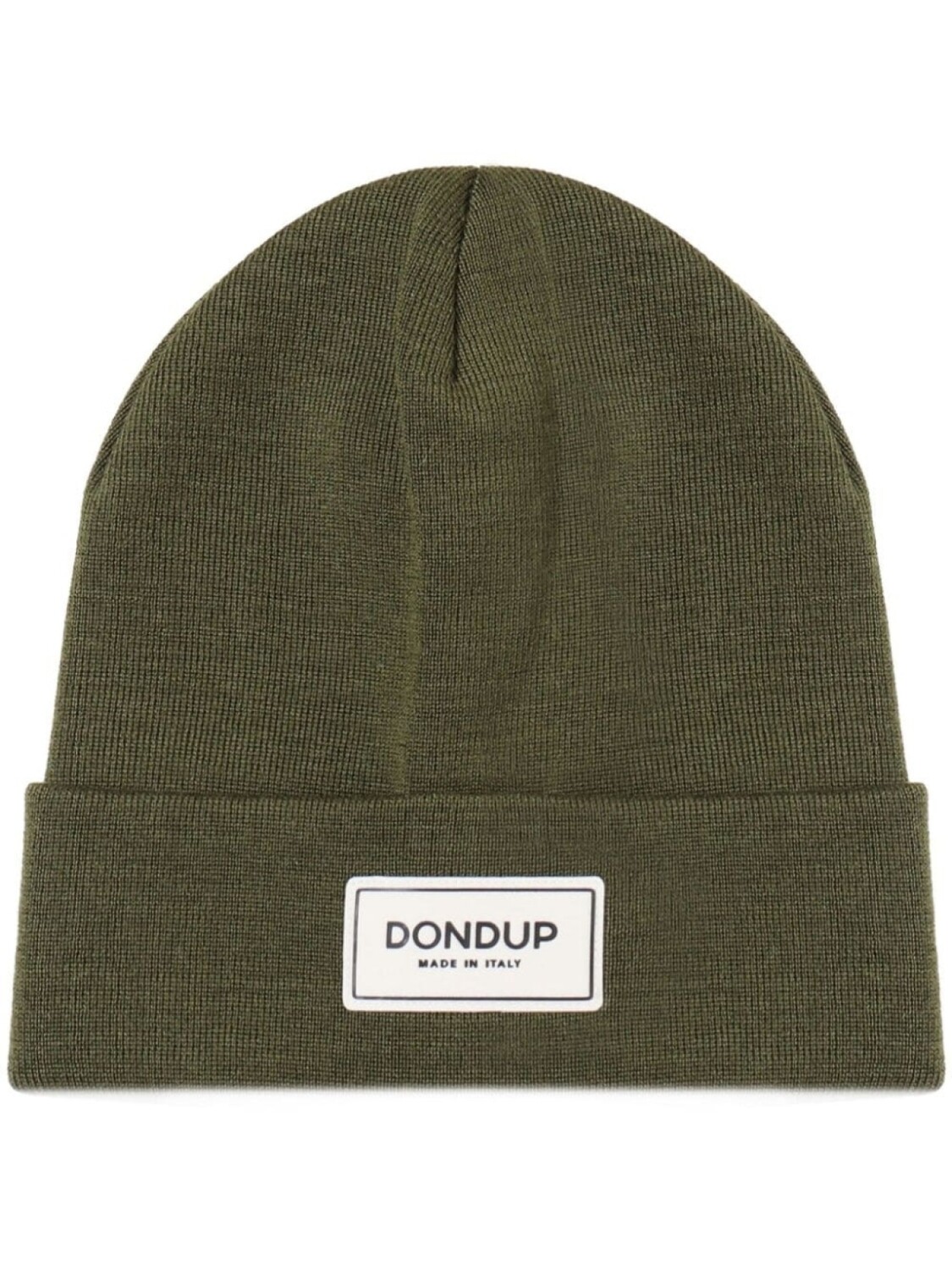 

DONDUP вязаная шапка с логотипом, зеленый