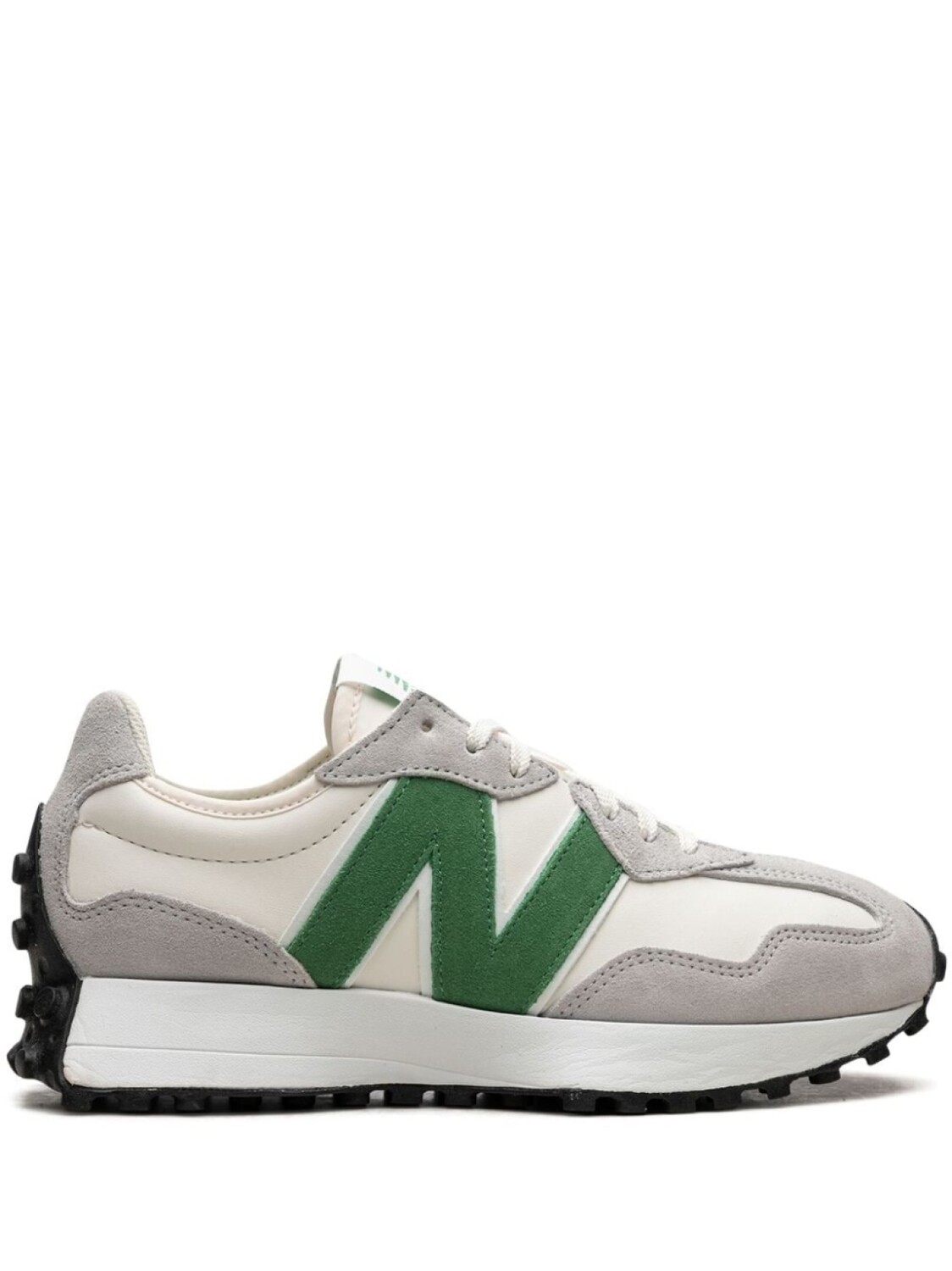 

Кроссовки 327 White/Green New Balance, белый