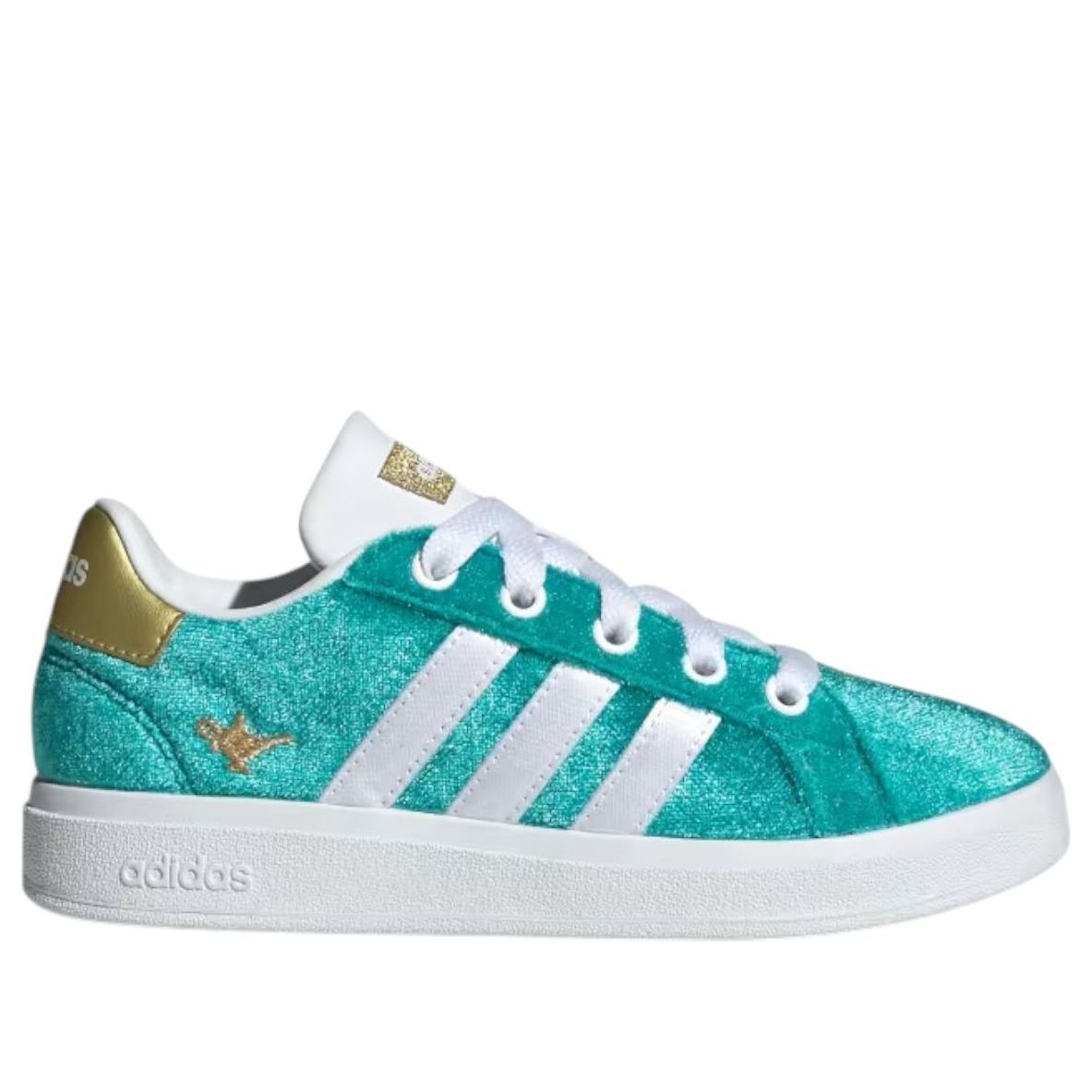 (GS) Adidas x Disney Jasmine Grand Court 2.0 'Pure Teal' — фото 2