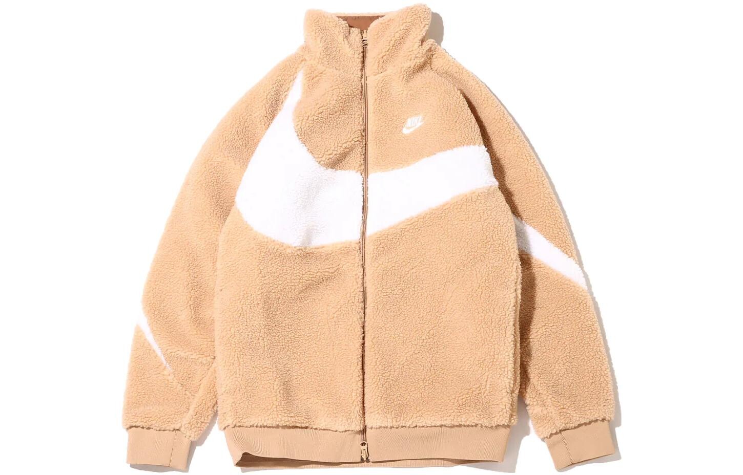

Мужская бархатная куртка Nike, Бежевый