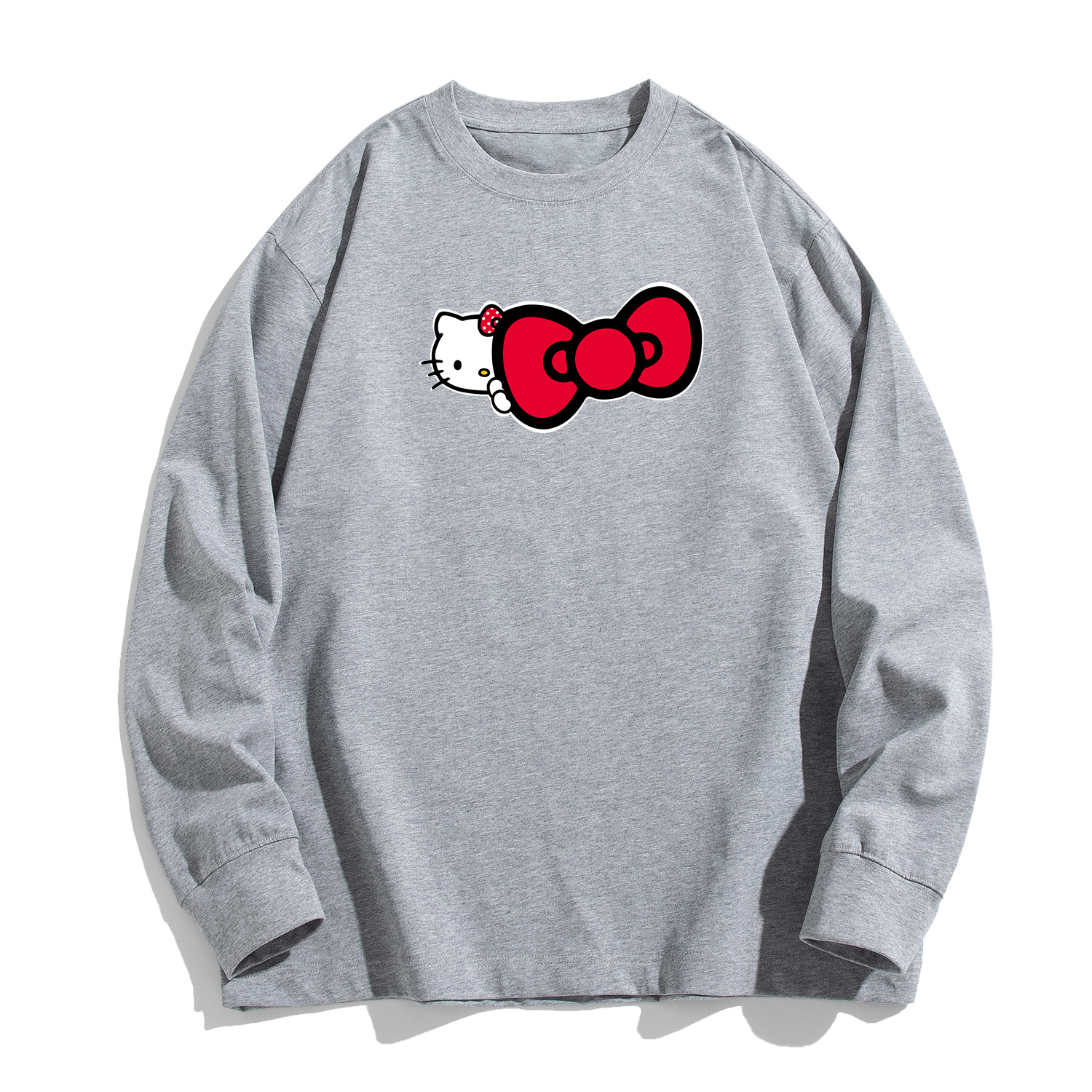 

Футболка Hello Kitty SS25 Unisex Sanrio, серый
