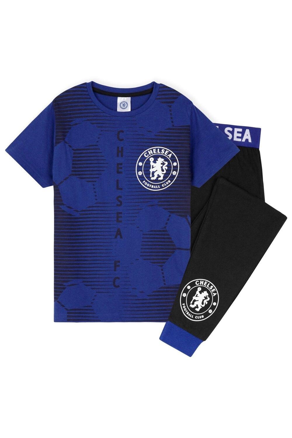 Пижамный комплект — брюки и футболка Chelsea FC, мультиколор — фото 3