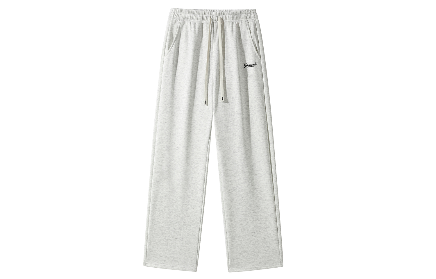 

Повседневные брюки унисекс, утепленные и на флисовой подкладке, прямого кроя Disney, 白花灰【加绒加厚】