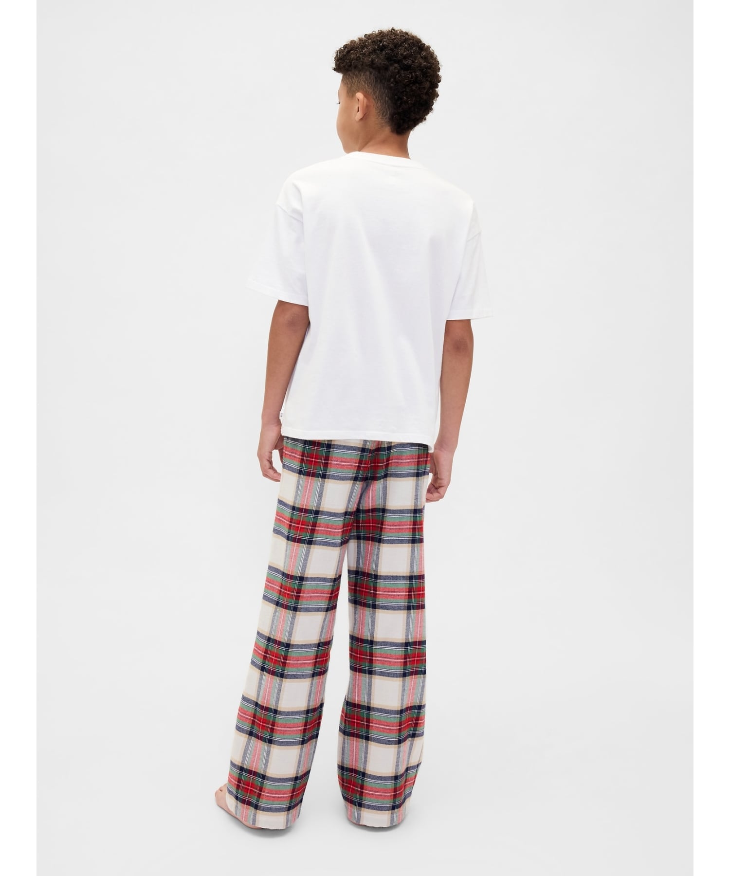 (K) Пижамные штаны из переработанной фланели (детские) GAP, FS CHINO TARTAN PLAID — фото 4