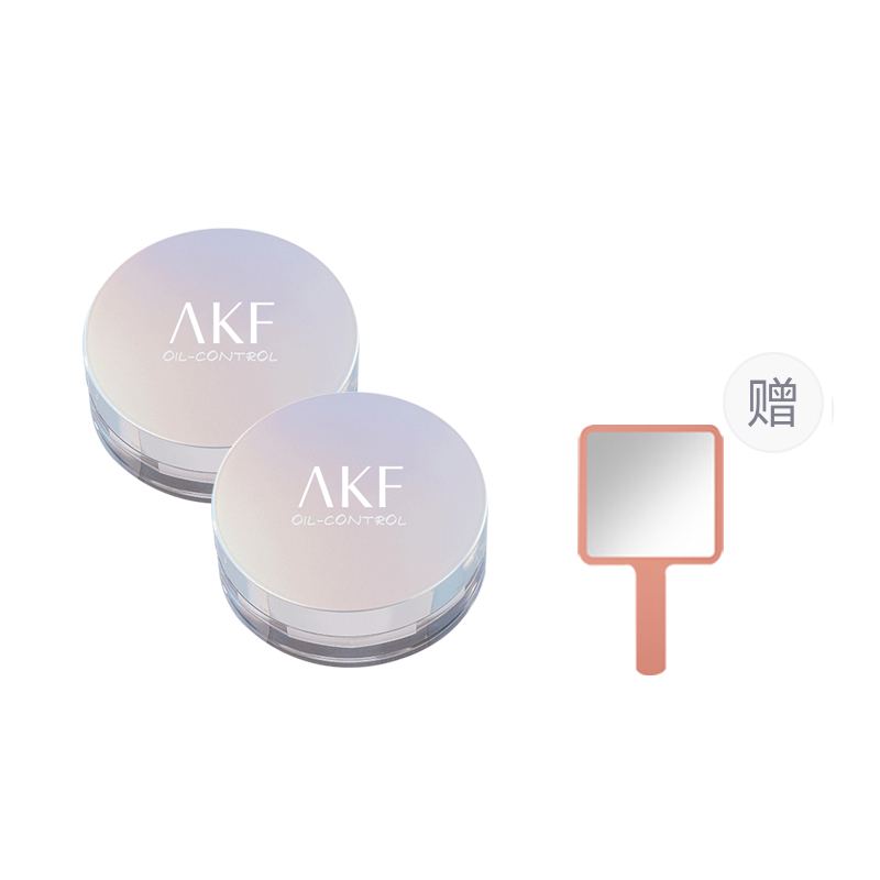 

Матовый финиш с матовой текстурой рассыпчатая пудра контроль жира без переноса увлажняющая 10г*2 AKF, [Oil Control]Loose Powder+Soft Focus 02 Loose Powder+Mirror