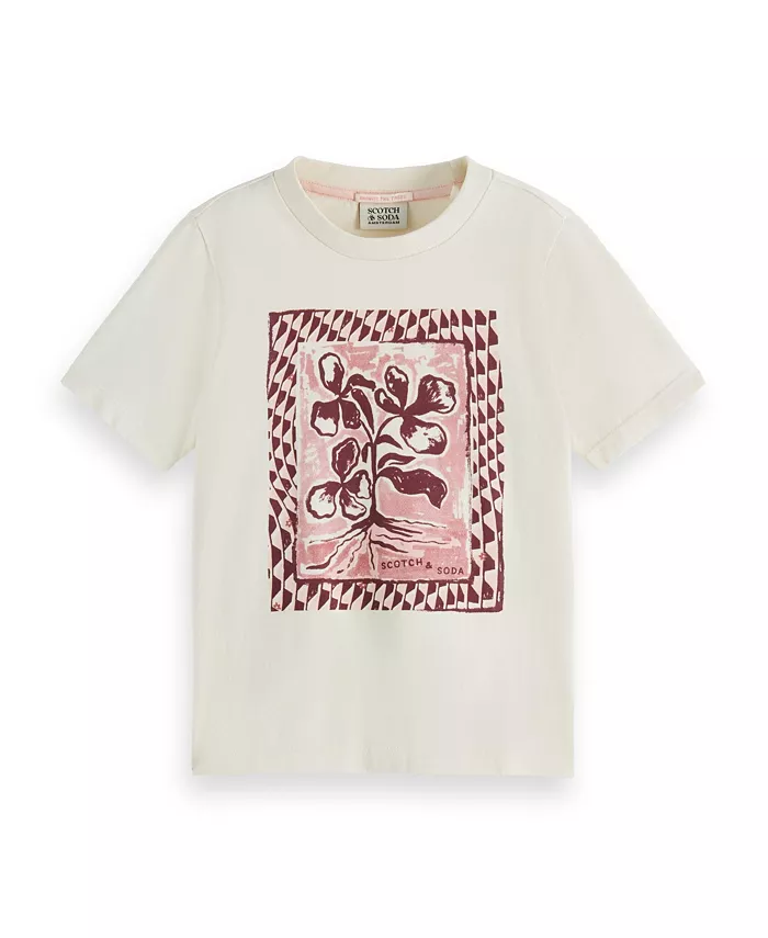 

Футболка для девочек Regular Fit SCOTCH & SODA