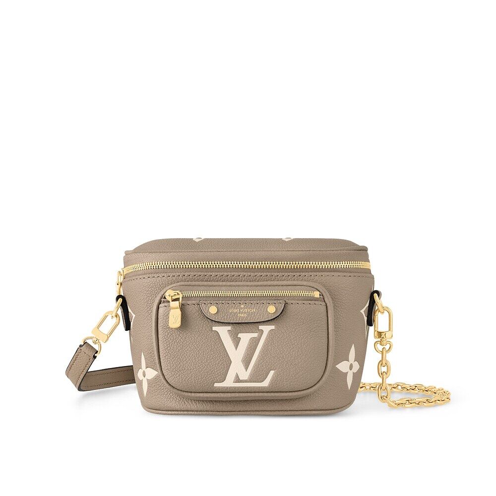 

Мини-сумка-пояс Louis Vuitton, серый