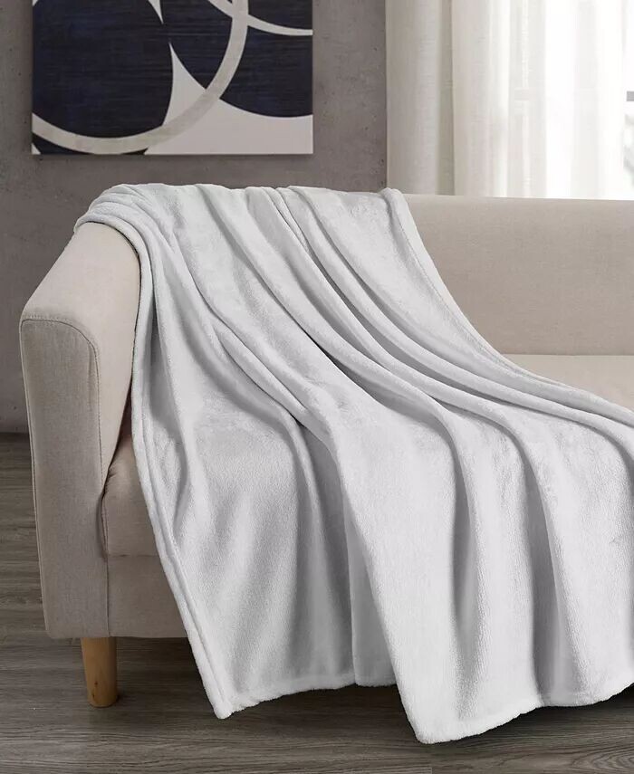 

Бархатный плед Шелдон, 50 x 60 дюймов Videri Home, серый