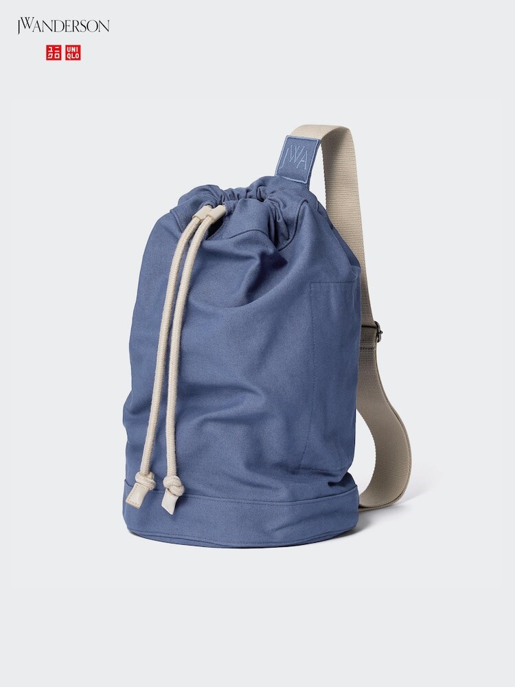 

Сумка на шнурке Uniqlo, цвет 67 синий