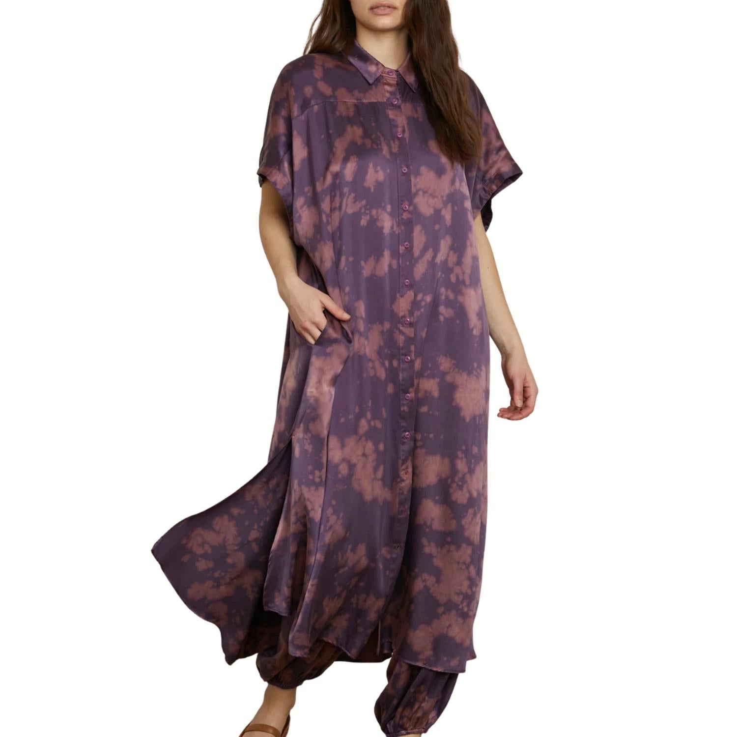 

Платье Aura в мистическом цвете NSF, цвет mystic dye