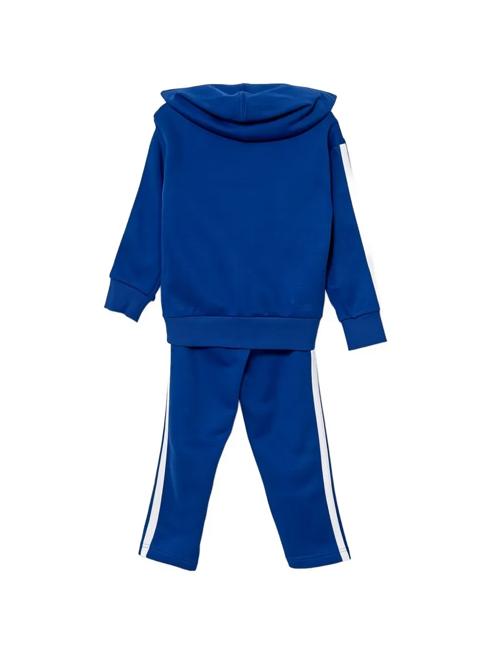 Полосатый спортивный костюм Adidas Kids, синий — фото 2