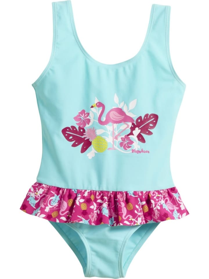 

Купальник UV-Schutz Badeanzug Flamingo Playshoes, бирюзовый