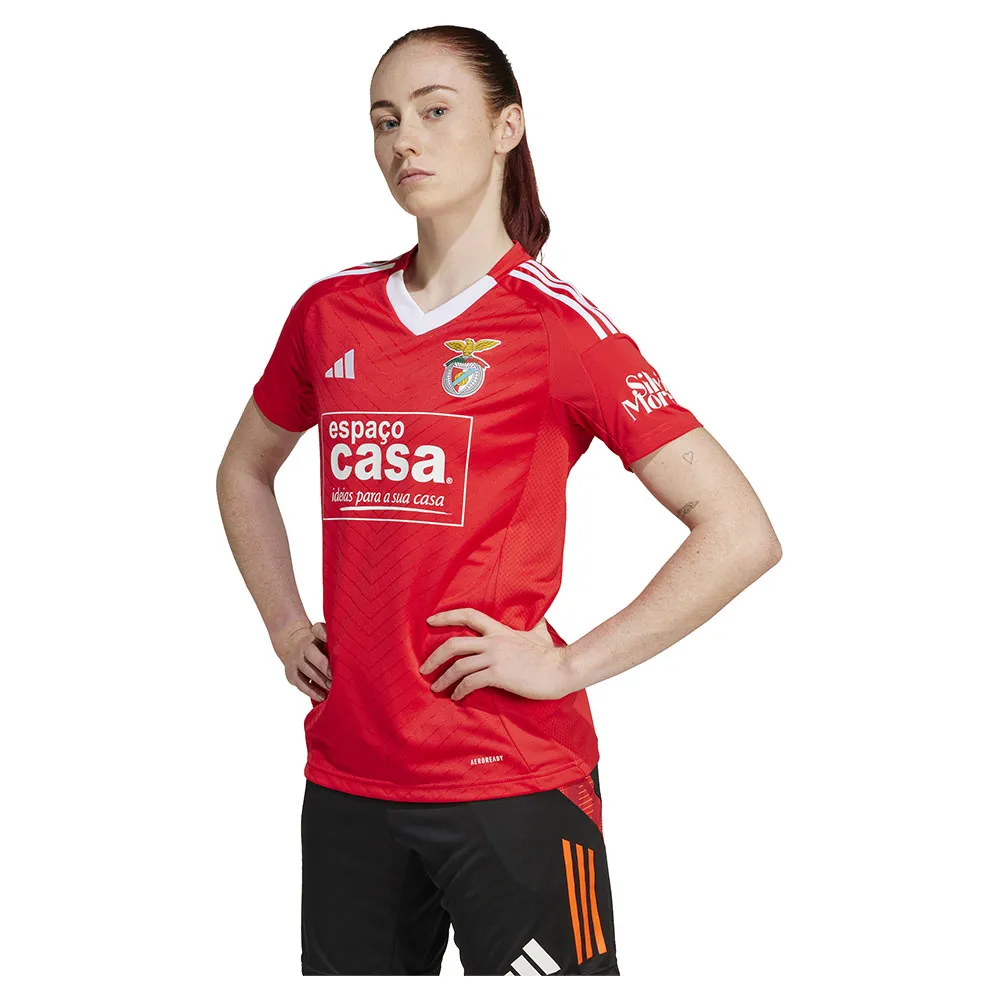 

Футболка с коротким рукавом adidas Benfica 24/25 home Woman, красный