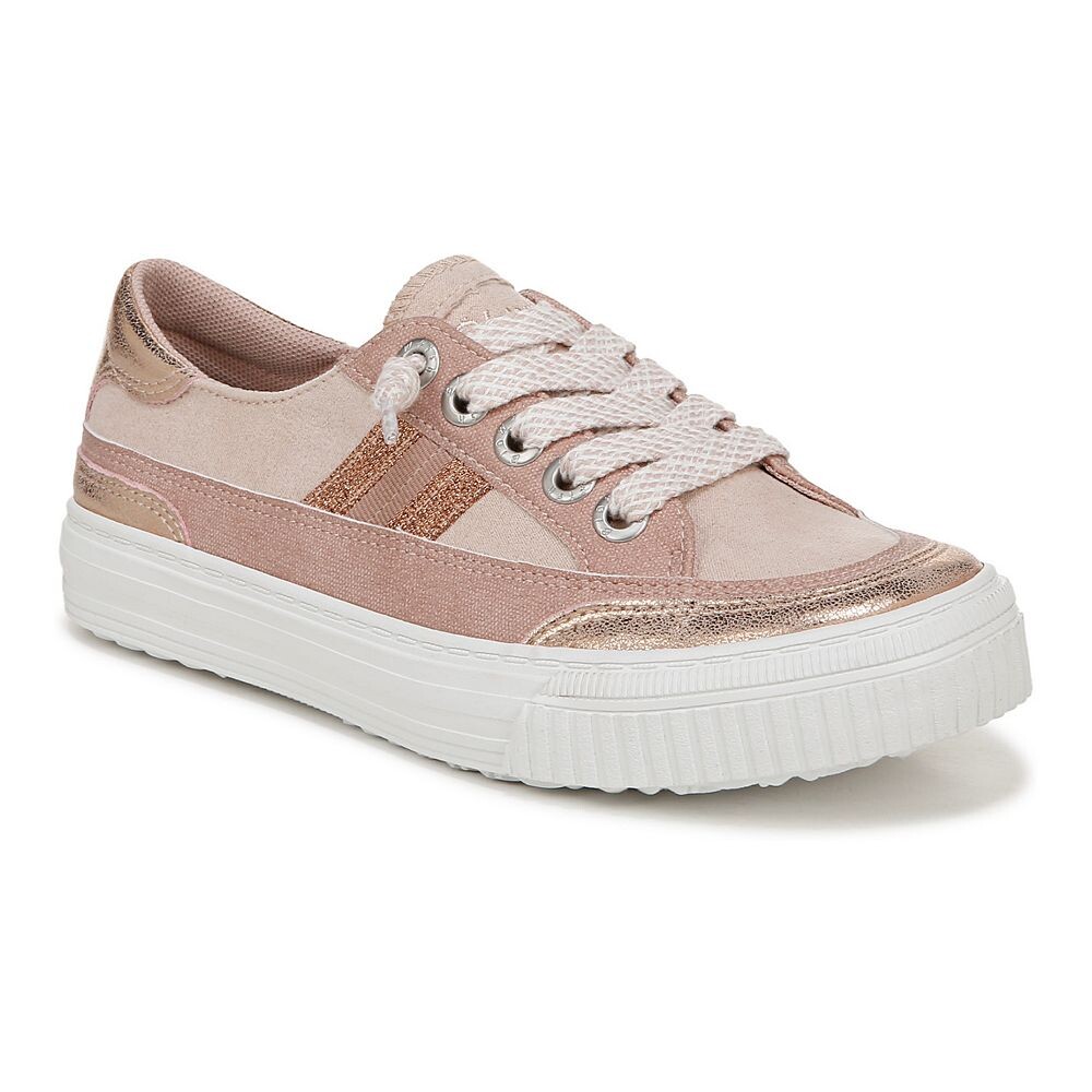 Женские слипоны Blowfish Malibu Alex, цвет Rose Gold Fabric