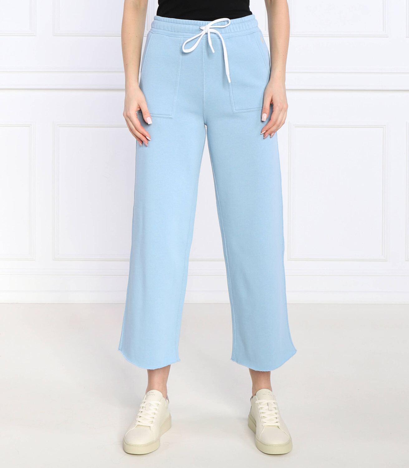 

Спортивные брюки POLO RALPH LAUREN Straight fit, небесно-голубой