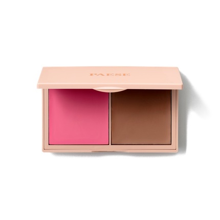 

Палитра для контурирования лица Kiss My Cheeks, холодная, 15 г Paese
