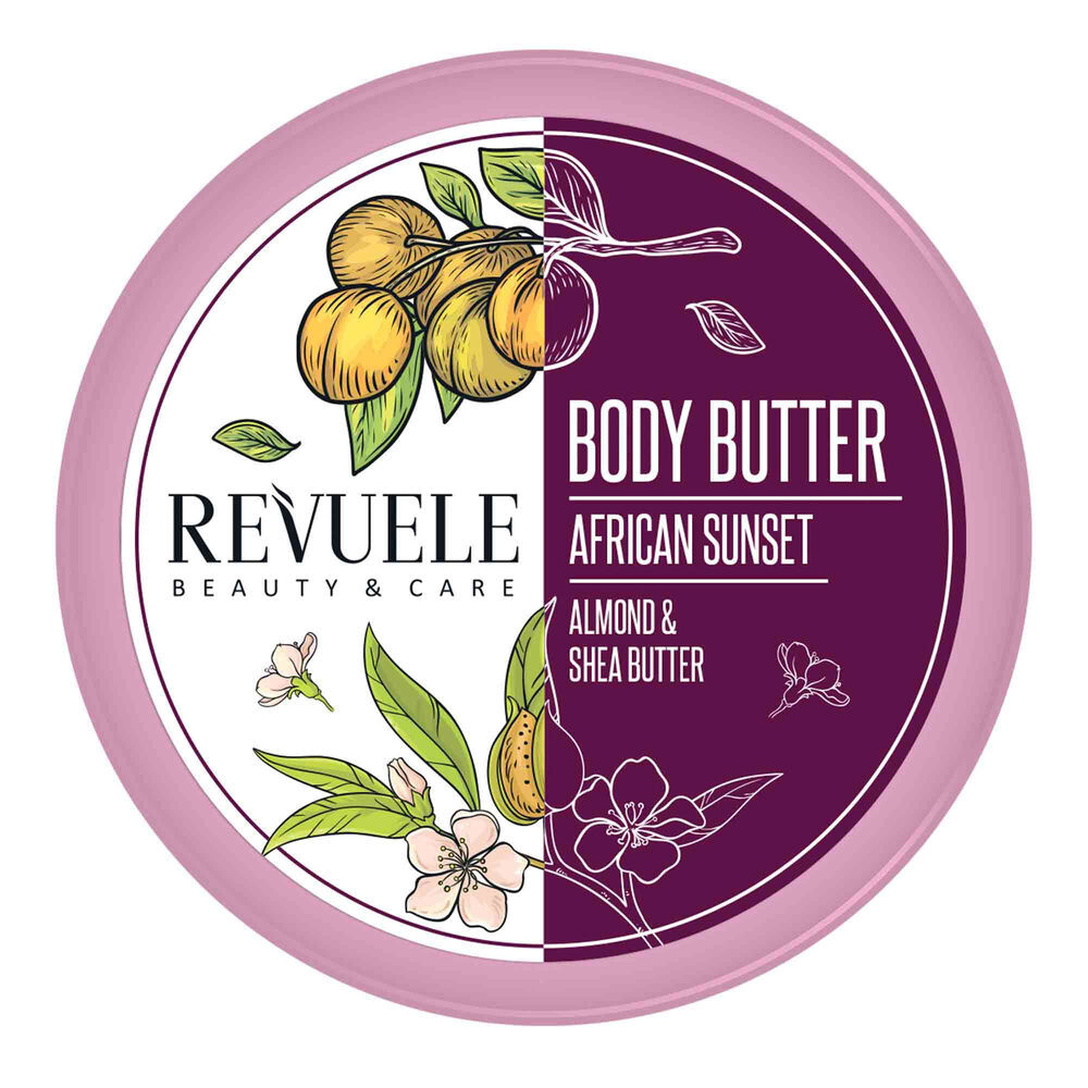 

Увлажняющий крем для тела Body Butter Almendra Y Manteca De Karité Revuele, 200 мл