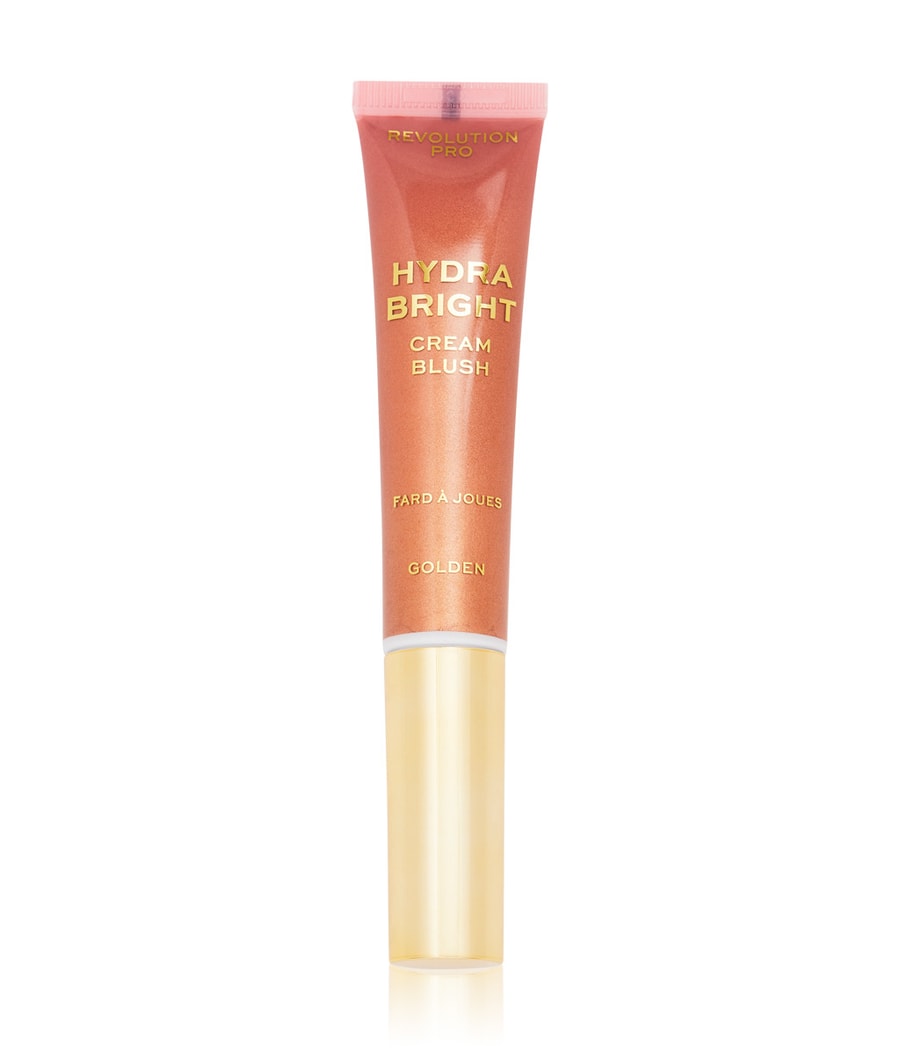 

Кремовые румяна REVOLUTION PRO Hydra Bright Cream Blush, Golden, 12 ml