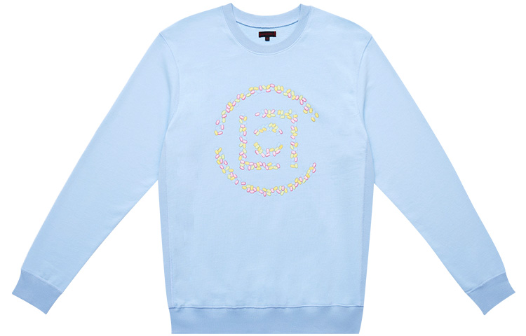 

Толстовка унисекс с круглым вырезом, средней толщины, стандартного размера Clot, синий