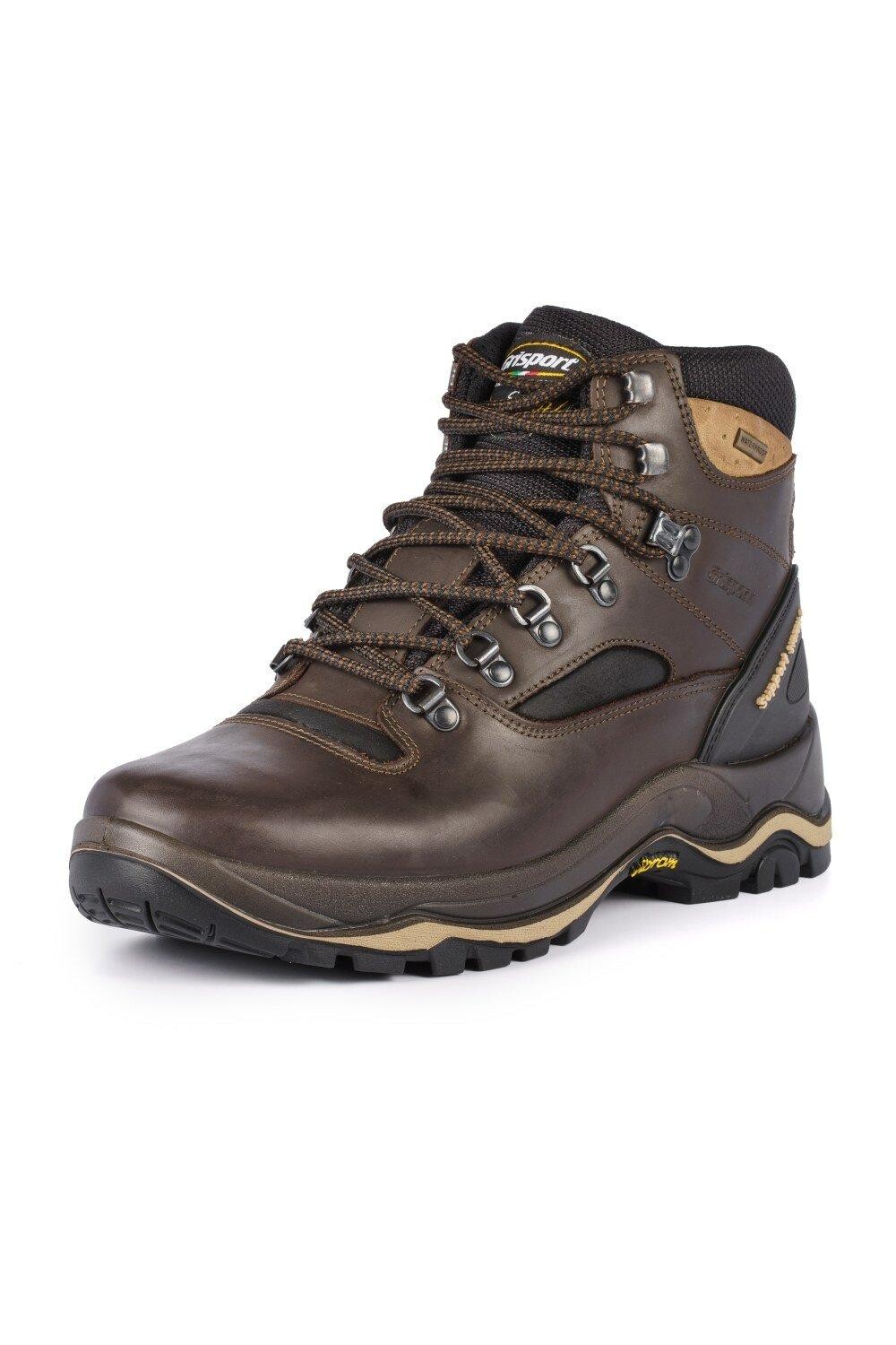 Спортивные кроссовки Quatro Waxy Leather Walking Boots Grisport, коричневый — фото 4