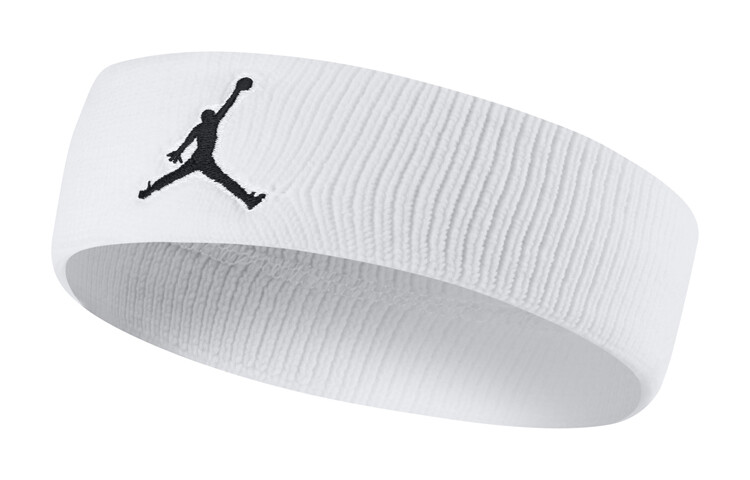

Повязка на голову + напульсники Jordan Dri-FIT Jumpman, белый