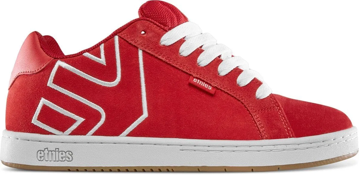 Кроссовки Fader Etnies, Red White Gum — фото 2