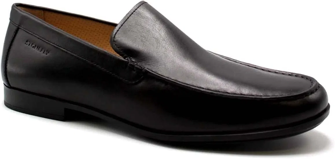 Мужские кожаные туфли Stonefly 106714 Absolute Comfort, черные