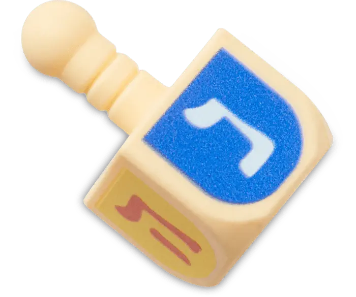 

Джиббитсы 3D Dreidel Crocs