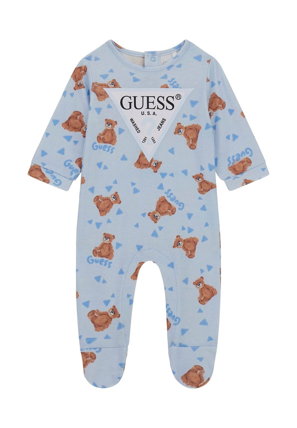 

Ночное белье STRAMPLER ALLOVER PRINT Guess, светло-голубой