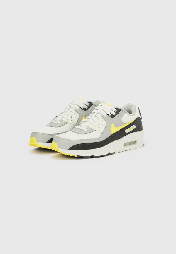 Кроссовки air max 90 унисекс Nike Sportswear, Off White/Sonic Yellow/Dark Smoke Grey/Light Smoke Grey — фото 2