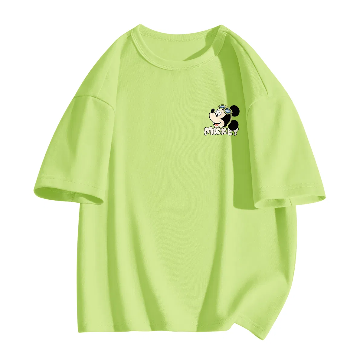 Футболка детская с принтом Disney Di Mirror Matcha Green