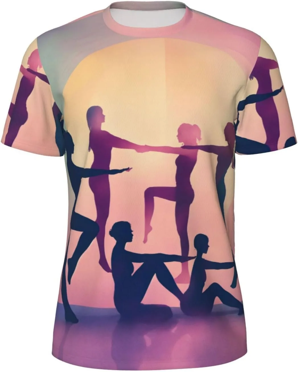 

Футболка мужская с принтом Gymnastics Game для спорта и повседневной носки LIXLZH