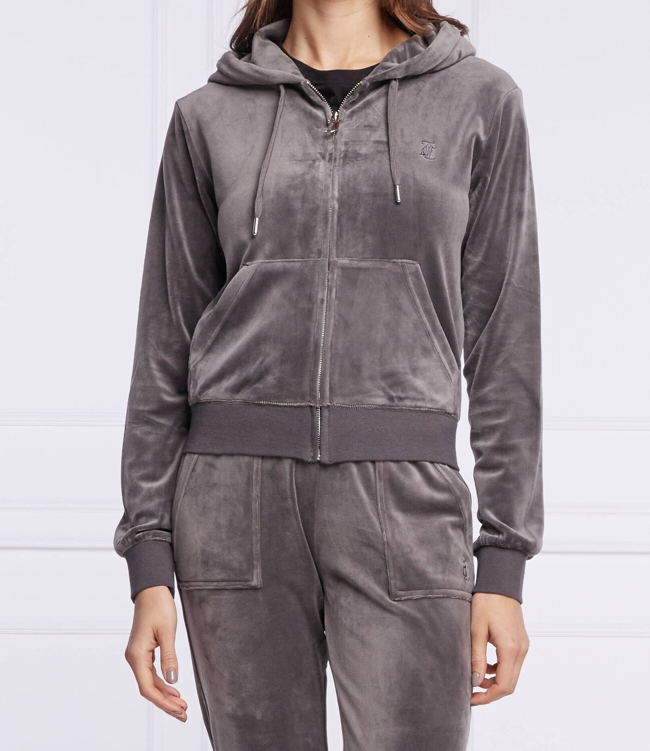 

Толстовка Juicy Couture robertson regular fit, цвет grafite