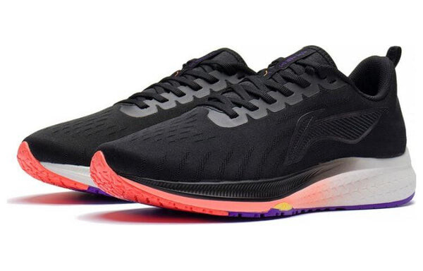 Кроссовки темная лошадка Li-Ning, черный — фото 3