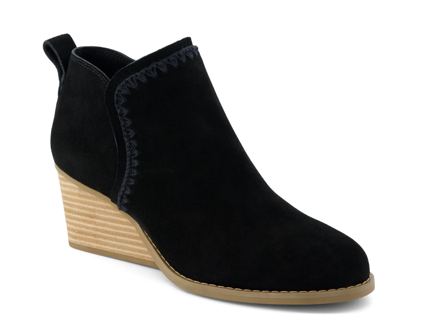 

Ботильоны Kaia Wedge Bootie Toms, черный