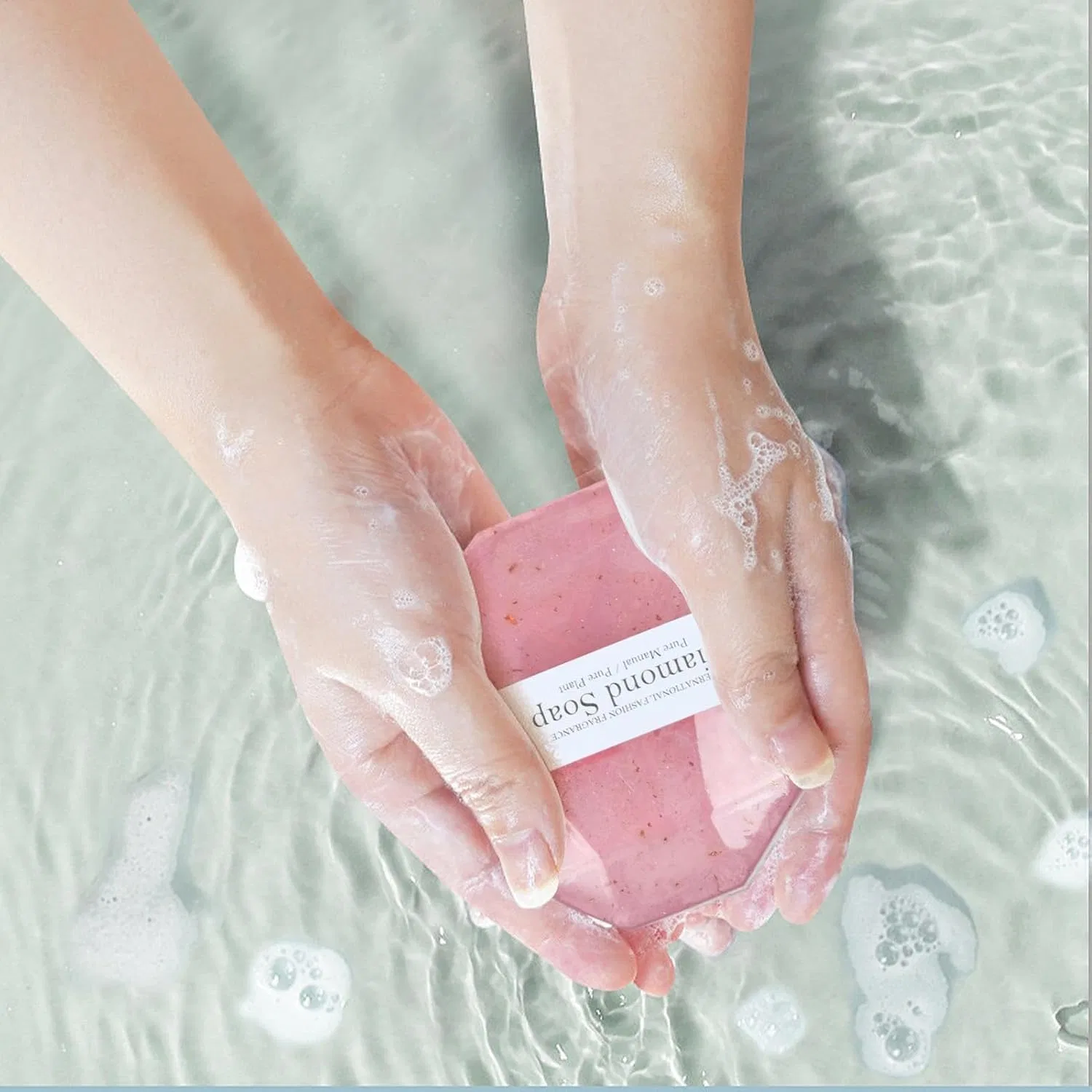 Натуральное увлажняющее мыло ручной работы Gemstone Soap, 100 г Generisch — фото 3