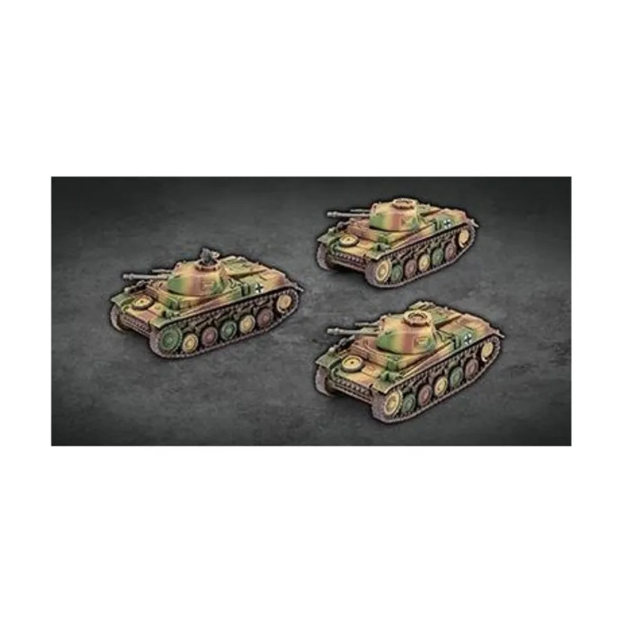 

II танковый взвод, Flames of War - WWII - German - Tanks (4th Edition)