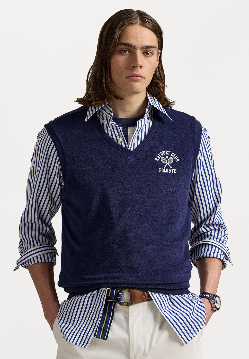 

Майка EMBROIDERED WAISTCOAT Polo Ralph Lauren, черный